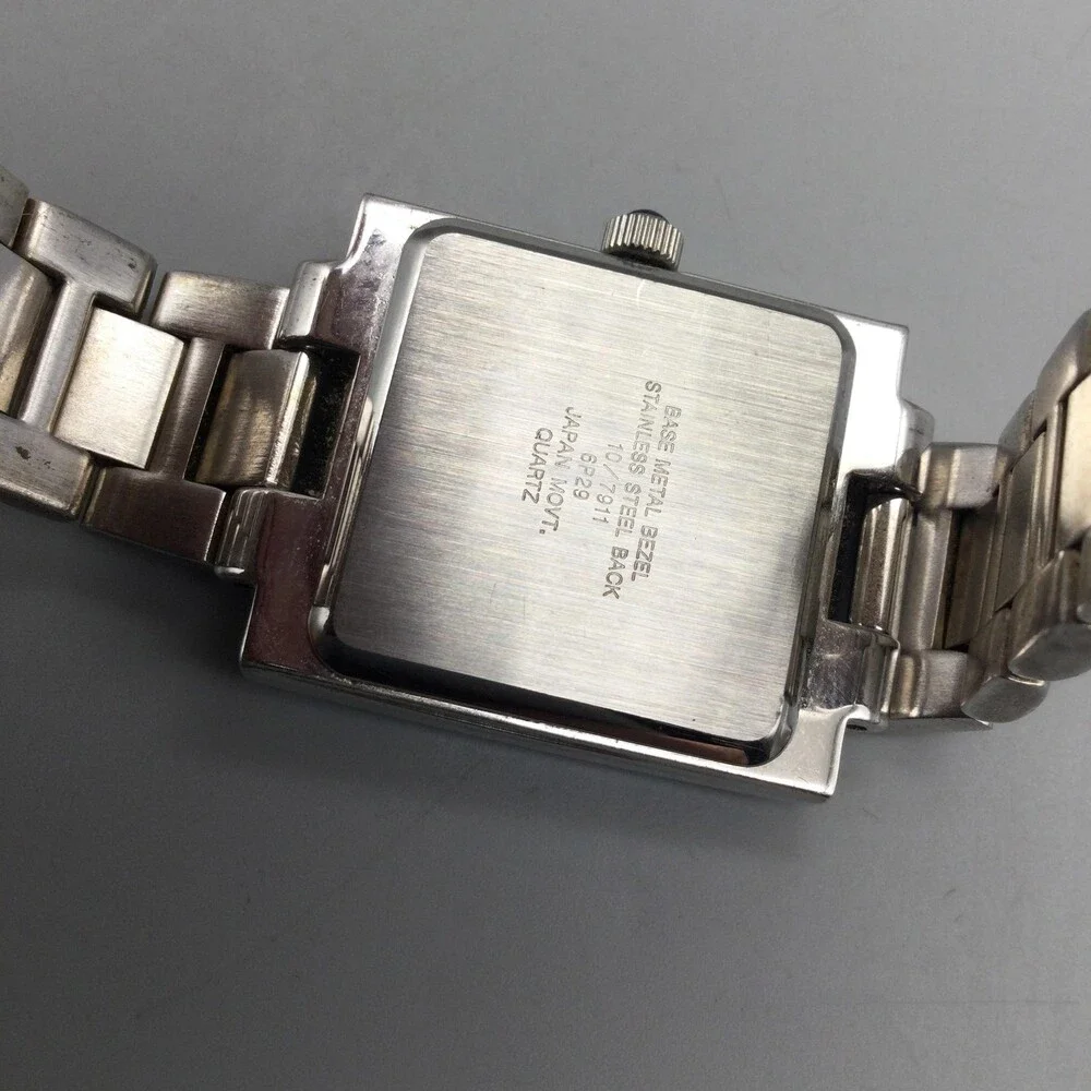 Anne Klein 10/3971 Womens Watch 27mm MOP Dial Diamond Bezel New Battery 6.75